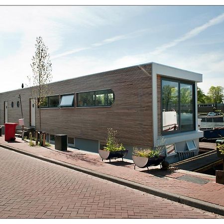 Private Guesthouse Bnb The Waterhouse Houseboat Amsterdam Exteriör bild